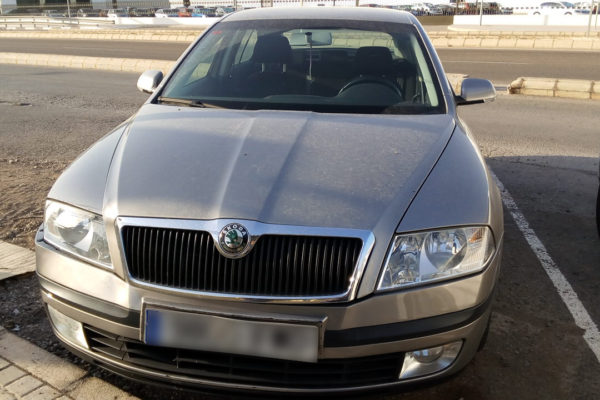 Reparación Skoda Superb gris