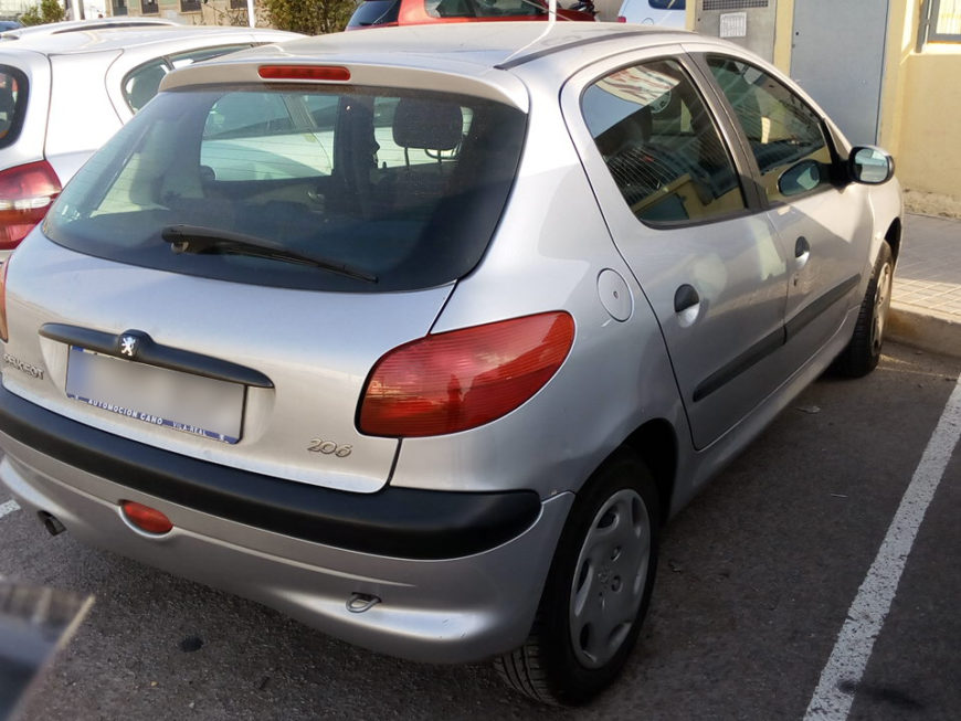 Peugeot 206 Gris